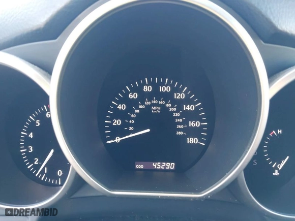 2006 Lexus SC 430 with VIN JTHFN48Y969006752, listed as a IAAI auction lot 41410066 with 45,290 mi miles. Bid and sale history available at carsss.com. Image 7.