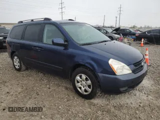 2006 Kia Sedona LX with VIN KNDMB233166078998, listed as a Copart auction lot 53814545 with 156,112 mi miles and Salvage Title. Bid and sale history available at carsss.com. Image 4.