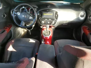 2015 Nissan Juke SV with VIN JN8AF5MR5FT502037, listed as a Copart auction lot 44346205 with 114,300 mi miles and Salvage Title. Bid and sale history available at carsss.com. Image 8.