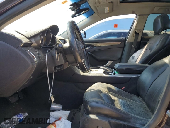 2009 Cadillac CTS AWD w/1SA with VIN 1G6DG577690160882, listed as a Copart auction lot 76880114 with 0 mi miles and Salvage Title. Bid and sale history available at carsss.com. Image 7.