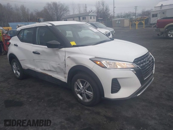 2022 Nissan Kicks S with VIN 3N1CP5BV5NL528712, listed as a IAAI auction lot 41863063 with 13,431 mi miles. Bid and sale history available at carsss.com. Image 1.