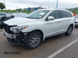 2014 Infiniti QX60 with VIN 5N1AL0MM2EC546616, listed as a IAAI auction lot 42134695 with 85,352 mi miles and . Bid and sale history available at DreamBid. Image 2.