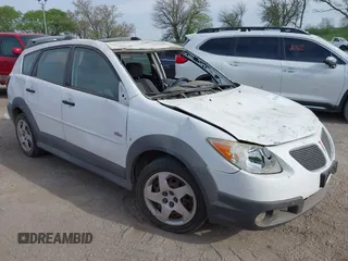 2008 Pontiac Vibe z VIN 5Y2SL65848Z403908, wystawiony jako IAAI lot #42201865 z przebiegiem 185 871 mil mil oraz . Historia ofert i sprzedaży dostępna na DreamBid. Obrazek 1.