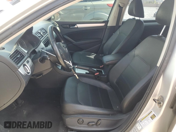 2012 Volkswagen Passat SE with VIN 1VWBP7A3XCC042049, listed as a Copart auction lot 55990465 with 116,659 mi miles and Salvage title. Bid and sale history available at DreamBid. Image 7.
