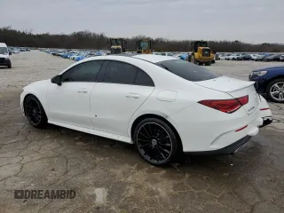 2020 Mercedes-Benz CLA 250 with VIN WDD5J4GB0LN035801, listed as a Copart auction lot 44207555 with 78,857 mi miles and Salvage Title. Bid and sale history available at DreamBid. Image 2.