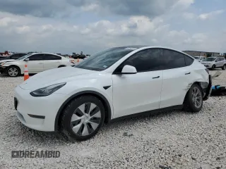 2020 Tesla Model Y Long Range z VIN 5YJYGDEE7LF010461, wystawiony jako Copart lot #55184315 z przebiegiem 88 285 mil mil oraz Szkoda całkowita • Salvage title. Historia ofert i sprzedaży dostępna na DreamBid. Obrazek 1.