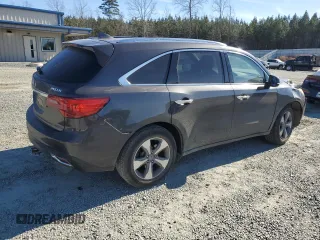 2015 Acura MDX with VIN 5FRYD3H24FB014281, listed as a Copart auction lot 88963145 with 219,167 mi miles and Salvage title. Bid and sale history available at DreamBid. Image 3.