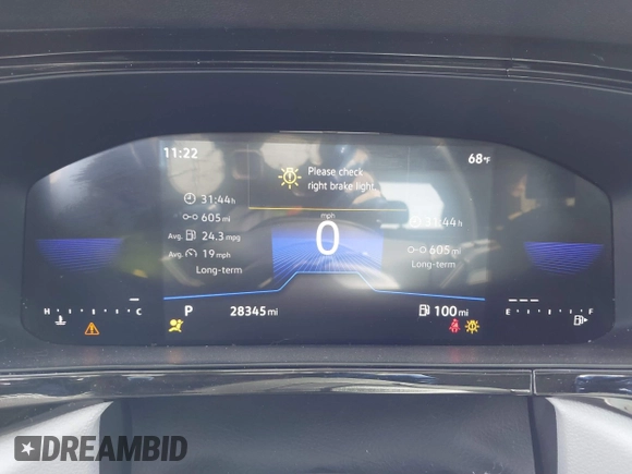 2024 Volkswagen Taos S с VIN 3VV5X7B26RM002498, выставлен на аукционе IAAI как лот 41871172 с пробегом 28 345 миль миль и . История ставок и продаж доступна на DreamBid. Изображение 7.