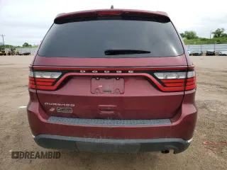 2018 Dodge Durango SXT with VIN 1C4RDJAG5JC372740, listed as a Copart auction lot 58417925 with 143,653 mi miles and Salvage title. Bid and sale history available at DreamBid. Image 6.