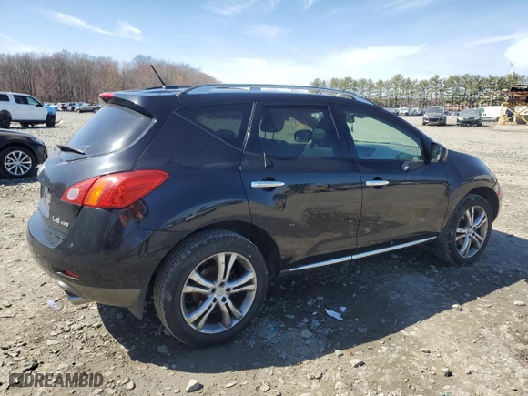 2009 Nissan Murano LE with VIN JN8AZ18W29W113536, listed as a Copart auction lot 49544265 with 192,695 mi miles and Salvage Title. Bid and sale history available at carsss.com. Image 3.