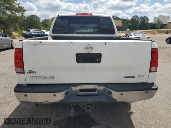 2015 Nissan Titan SV with VIN 1N6BA0ED8FN512230, listed as a Copart auction lot 54888545 with Not provided miles and Salvage title. Bid and sale history available at DreamBid. Image 6.