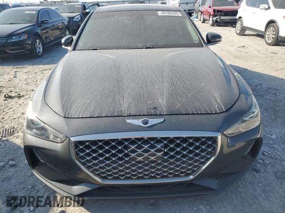 2019 Genesis G70 2.0T Advanced with VIN KMTG34LA5KU030769, listed as a Copart auction lot 48189325 with 100,443 mi miles and Salvage Title. Bid and sale history available at carsss.com. Image 5.