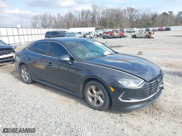 2022 Hyundai Sonata SE with VIN 5NPEG4JA0NH147400, listed as a IAAI auction lot 41478054 with 76,090 mi miles. Bid and sale history available at carsss.com. Image 1.
