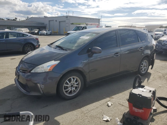 2013 Toyota Prius Two with VIN JTDZN3EU7D3211772, listed as a Copart auction lot 54561975 with 213,887 mi miles and Salvage Title. Bid and sale history available at carsss.com. Image 1.