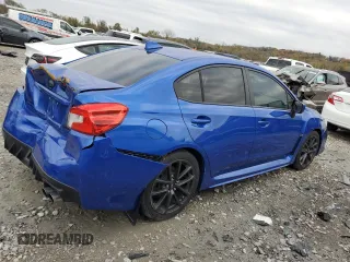 2018 Subaru WRX Premium with VIN JF1VA1C69J8829196, listed as a Copart auction lot 79181634 with 57,449 mi miles and Salvage Title. Bid and sale history available at carsss.com. Image 3.