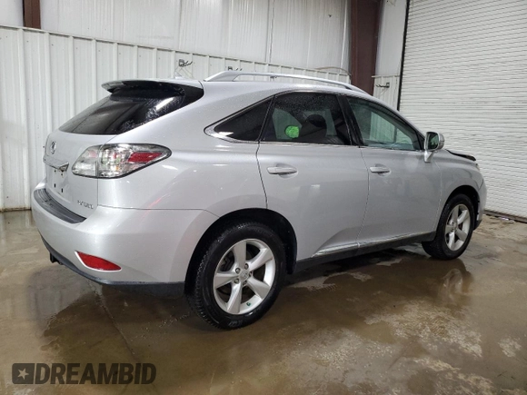 2010 Lexus RX 350 with VIN 2T2BK1BAXAC048641, listed as a Copart auction lot 59915585 with 176,948 mi miles and Salvage title. Bid and sale history available at DreamBid. Image 3.