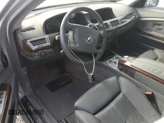 2005 BMW 7 Series 745Li with VIN WBAGN63525DS56017, listed as a Copart auction lot 74666144 with Not Provided miles and Salvage Title. Bid and sale history available at carsss.com. Image 8.