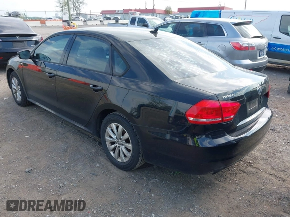 2015 Volkswagen Passat 1.8T Limited Edition with VIN 1VWAT7A36FC051441, listed as a IAAI auction lot 42031494 with 193,354 mi miles. Bid and sale history available at carsss.com. Image 3.