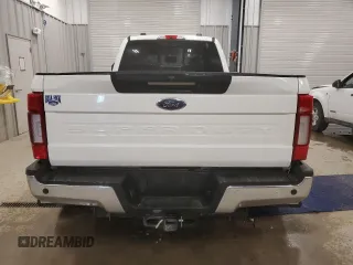2022 Ford F-350 XL with VIN 1FT8W3DT7NEG24296, listed as a Copart auction lot 46911675 with 42,076 mi miles and Salvage Title. Bid and sale history available at DreamBid. Image 6.