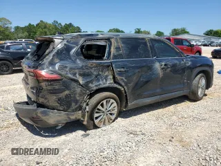 2024 Toyota Highlander XLE with VIN 5TDAAAB51RS018436, listed as a Copart auction lot 53292085 with Not provided miles and Salvage title. Bid and sale history available at DreamBid. Image 3.