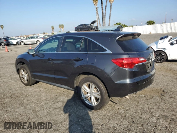 2014 Acura RDX Tech Pkg with VIN 5J8TB3H57EL014204, listed as a Copart auction lot 87040324 with 170,628 mi miles and Salvage Title. Bid and sale history available at carsss.com. Image 2.
