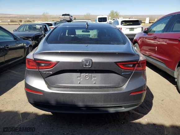 2019 Honda Insight EX with VIN 19XZE4F51KE004846, listed as a Copart auction lot 49921825 with 117,365 mi miles and Salvage Title. Bid and sale history available at carsss.com. Image 6.