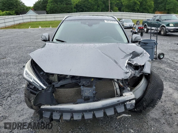 2019 Infiniti QX50 Essential with VIN 3PCAJ5M37KF107957, listed as a Copart auction lot 58545645 with 130,535 mi miles and Salvage title. Bid and sale history available at DreamBid. Image 5.