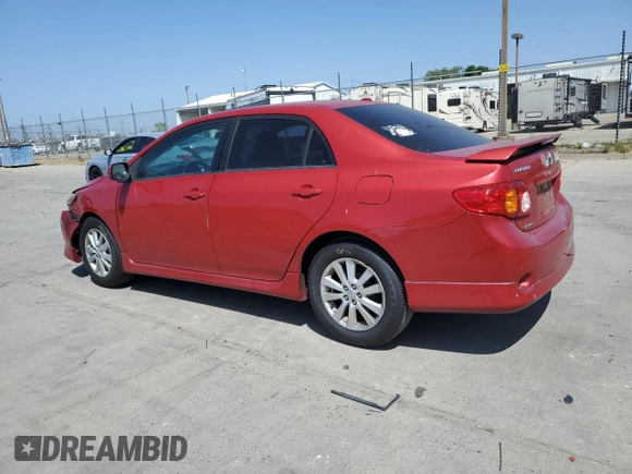 2010 Toyota Corolla with VIN 2T1BU4EE8AC478960, listed as a Copart auction lot 54344565 with 95,812 mi miles and Salvage Title. Bid and sale history available at DreamBid. Image 2.