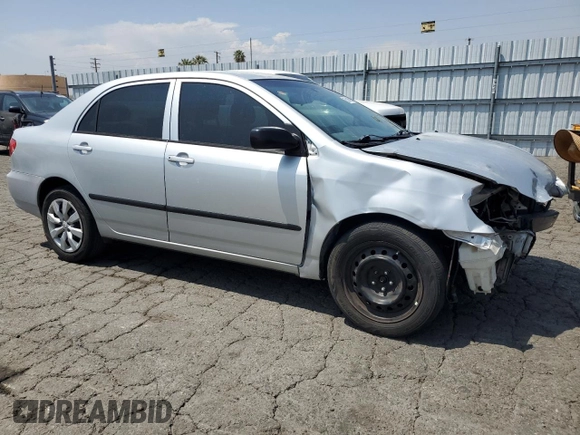 2005 Toyota Corolla CE with VIN 1NXBR32EX5Z528911, listed as a Copart auction lot 55145825 with 270,487 mi miles and Salvage Title. Bid and sale history available at DreamBid. Image 4.