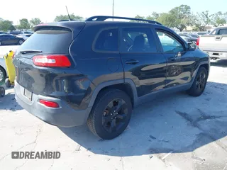 2016 Jeep Cherokee Latitude with VIN 1C4PJMCB3GW197446, listed as a IAAI auction lot 42087393 with 94,281 mi miles and . Bid and sale history available at carsss.com. Image 4.
