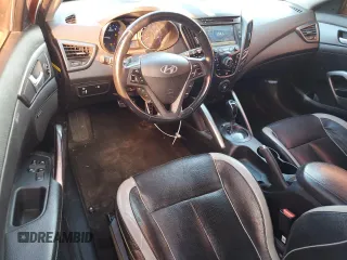 2014 Hyundai Veloster Turbo with VIN KMHTC6AE4EU193525, listed as a Copart auction lot 87126544 with 170,415 mi miles and Clean Title. Bid and sale history available at carsss.com. Image 8.
