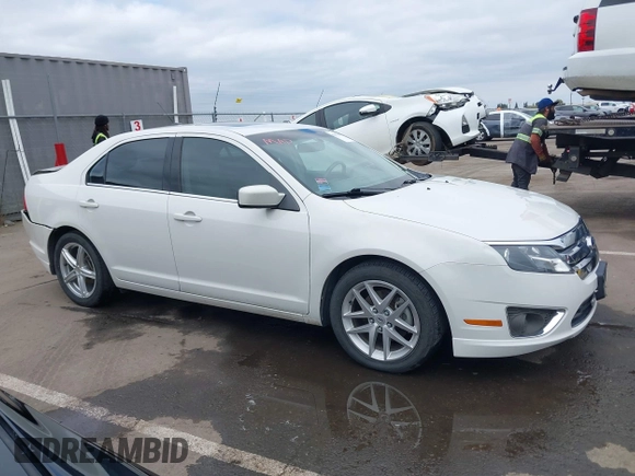2012 Ford Fusion SEL with VIN 3FAHP0JA1CR116890, listed as a IAAI auction lot 42052907 with 190,266 mi miles. Bid and sale history available at carsss.com. Image 13.