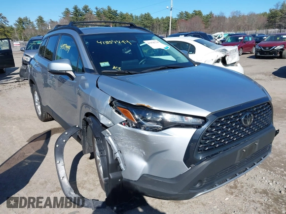 2023 Toyota Corolla Cross LE с VIN 7MUBAABG7PV045648, выставлен на аукционе IAAI как лот 41978724 с пробегом 60 950 миль миль и . История ставок и продаж доступна на DreamBid. Изображение 1.