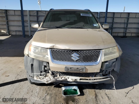 2007 Suzuki Grand Vitara XSport w/Snrf with VIN JS3TD944874200650, listed as a Copart auction lot 85686934 with 136,821 mi miles and Salvage Title. Bid and sale history available at carsss.com. Image 5.