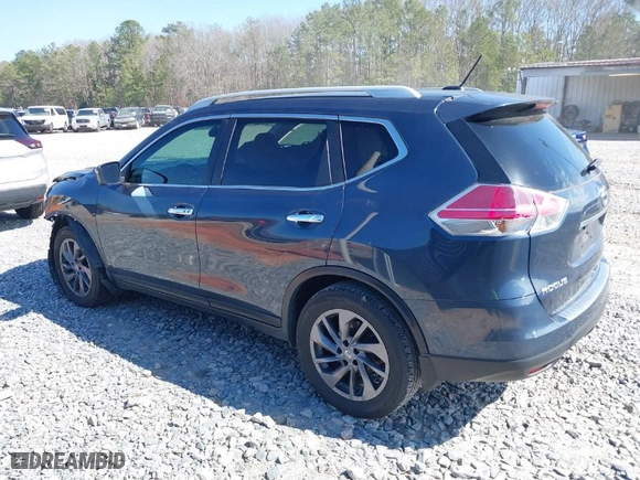 2016 Nissan Rogue SV with VIN 5N1AT2MT8GC815126, listed as a IAAI auction lot 41643696 with 112064 miles. Bid and sale history available at carsss.com. Image 15.