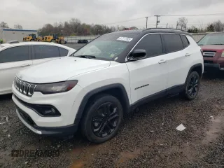 2022 Jeep Compass High Altitude with VIN 3C4NJDCB4NT173148, listed as a Copart auction lot 51777785 with 29,353 mi miles and Salvage Title. Bid and sale history available at carsss.com. Image 1.