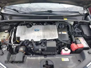 2017 Toyota Prius Two with VIN JTDKBRFU6H3547186, listed as a IAAI auction lot 42187586 with 214,219 mi miles and . Bid and sale history available at carsss.com. Image 10.