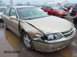 2004 Chevrolet Impala with VIN 2G1WF52E449148302, listed as a IAAI auction lot 42017347 with 233,618 mi miles. Bid and sale history available at carsss.com. Image 1.
