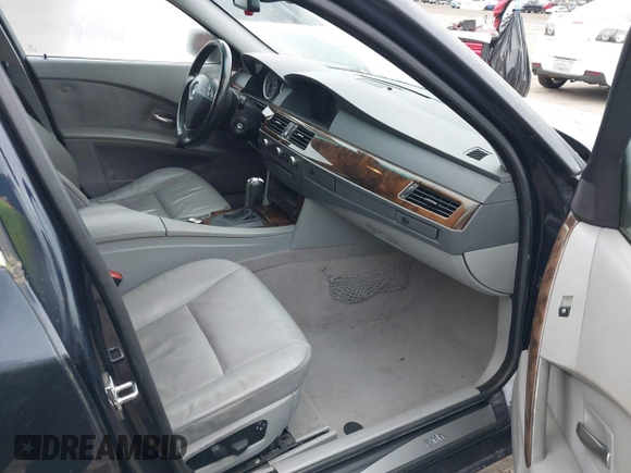 2006 BMW 5 Series 525i with VIN WBANE53596CK81232, listed as a IAAI auction lot 41723176 with 187,335 mi miles and . Bid and sale history available at DreamBid. Image 5.