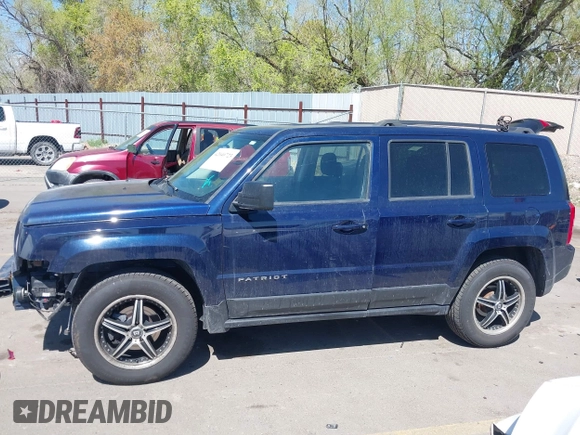 2016 Jeep Patriot Sport with VIN 1C4NJRBBXGD579801, listed as a IAAI auction lot 42040723 with 135,401 mi miles and . Bid and sale history available at carsss.com. Image 15.