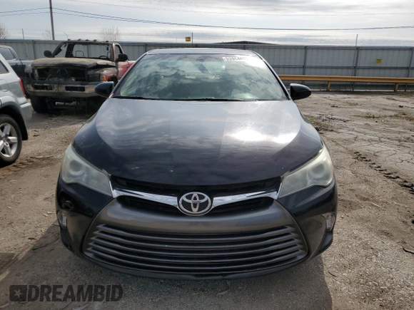 2015 Toyota Camry XLE with VIN 4T4BF1FK2FR446837, listed as a Copart auction lot 53964675 with 81,025 mi miles and Salvage Title. Bid and sale history available at DreamBid. Image 5.