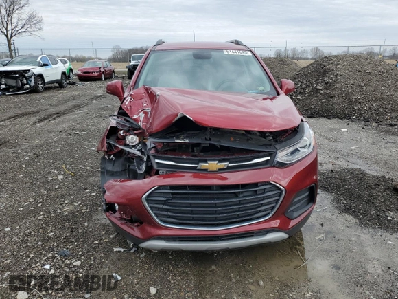 2020 Chevrolet Trax LT z VIN 3GNCJLSB9LL112868, wystawiony jako Copart lot #51441645 z przebiegiem 38 502 mil mil oraz Szkody całkowita. Historia ofert i sprzedaży dostępna na DreamBid. Obrazek 5.