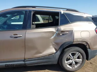 2018 GMC Terrain SLE with VIN 3GKALMEV6JL345114, listed as a IAAI auction lot 41985321 with 93,373 mi miles and . Bid and sale history available at carsss.com. Image 6.