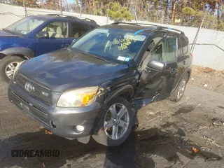 2008 Toyota RAV4 Sport with VIN JTMBK32V585065714, listed as a IAAI auction lot 41014206 with 200,648 mi miles. Bid and sale history available at carsss.com. Image 18.