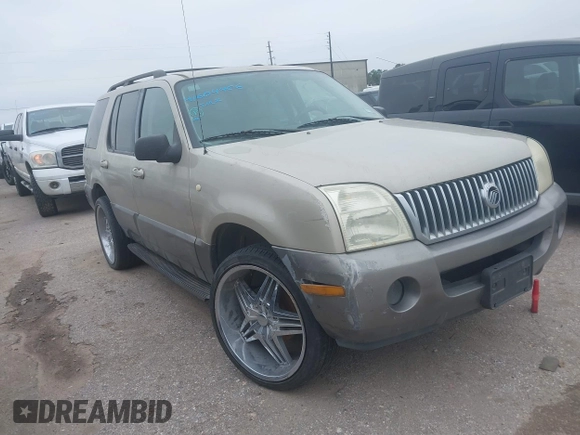 2004 Mercury Mountaineer with VIN 4M2ZU66K24UJ23993, listed as a IAAI auction lot 41604406 with 173,346 mi miles. Bid and sale history available at carsss.com. Image 1.