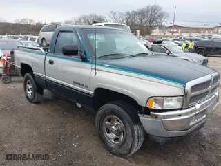 1995 Dodge Ram 1500 with VIN 1B7HF16Z2SS271663, listed as a IAAI auction lot 41735565 with 270,039 mi miles. Bid and sale history available at carsss.com. Image 1.