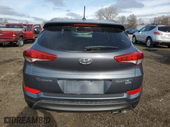 2016 Hyundai Tucson Limited z VIN KM8J3CA21GU187731, wystawiony jako Copart lot #51298595 z przebiegiem 116 020 mil mil oraz Czysty tytuł • Clean title. Historia ofert i sprzedaży dostępna na DreamBid. Obrazek 6.