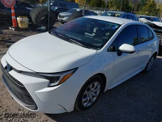 2024 Toyota Corolla Hybrid LE with VIN JTDBCMFE7R3028559, listed as a IAAI auction lot 40849636 with 17,649 mi miles. Bid and sale history available at carsss.com. Image 17.