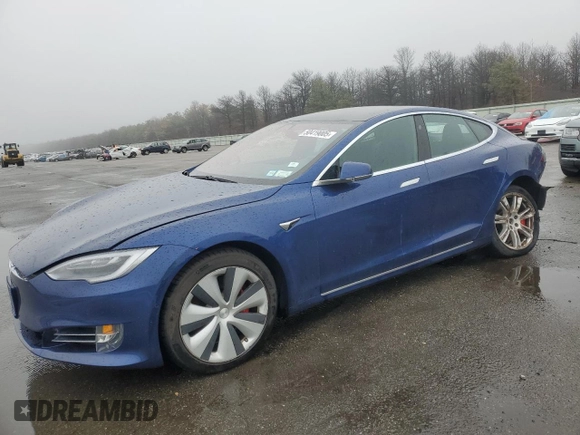2020 Tesla Model S Performance with VIN 5YJSA1E47LF390673, listed as a Copart auction lot 50419005 with 37,764 mi miles and Salvage Title. Bid and sale history available at carsss.com. Image 1.