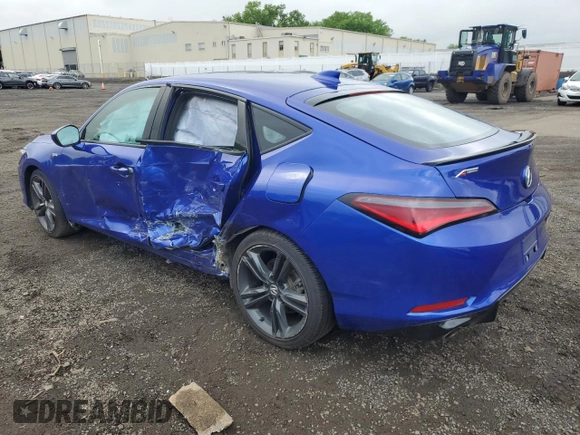 2023 Acura Integra w/A-Spec Package z VIN 19UDE4H38PA002786, wystawiony jako Copart lot #57316265 z przebiegiem Nie podano mil oraz Szkoda całkowita • Salvage title. Historia ofert i sprzedaży dostępna na DreamBid. Obrazek 2.